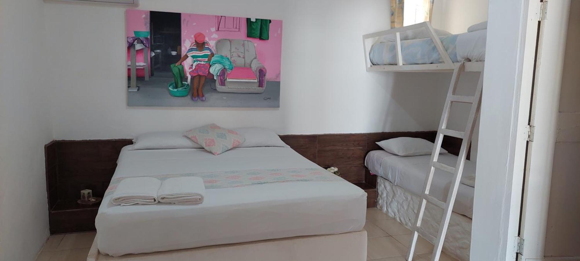 Caramba Hospedaje Hotel Tonsupa Værelse billede